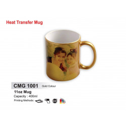 CMG 1001 Gold Color 11oz Mug (Heat Transfer Products)